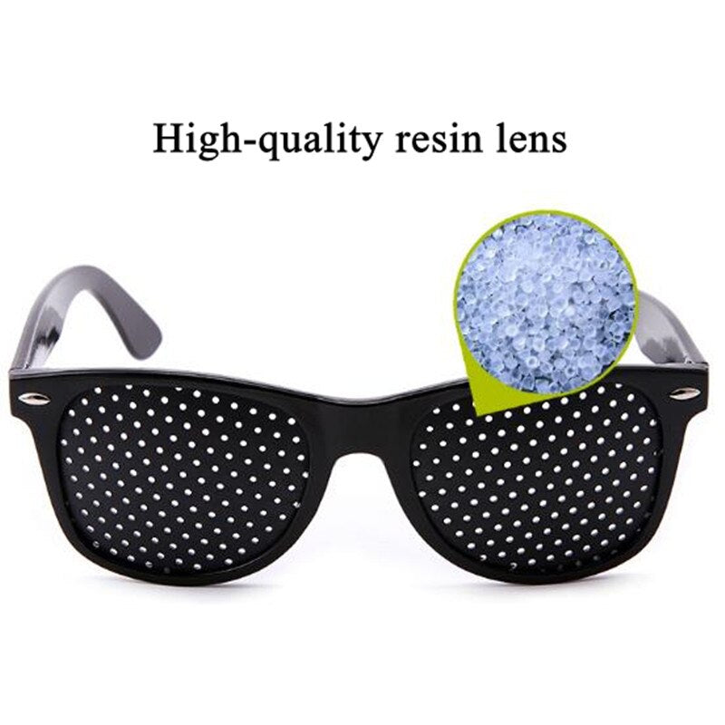 Akių treniruotės akiniai – pinhole stiliaus, unisex, lauko veiklai