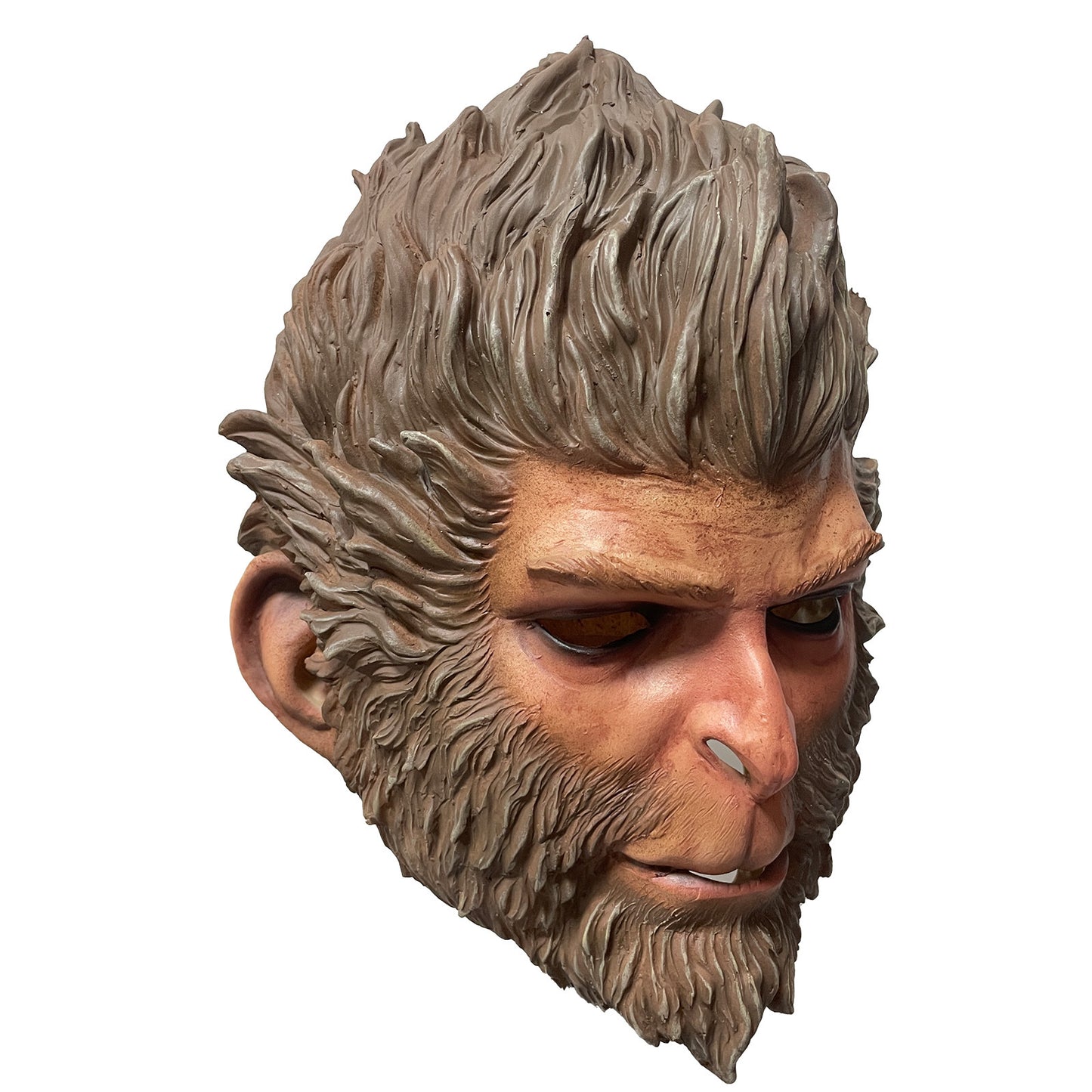 Helovino Wukong kaukė – Juodojo mito beždžionės Cosplay galvos apdangalas