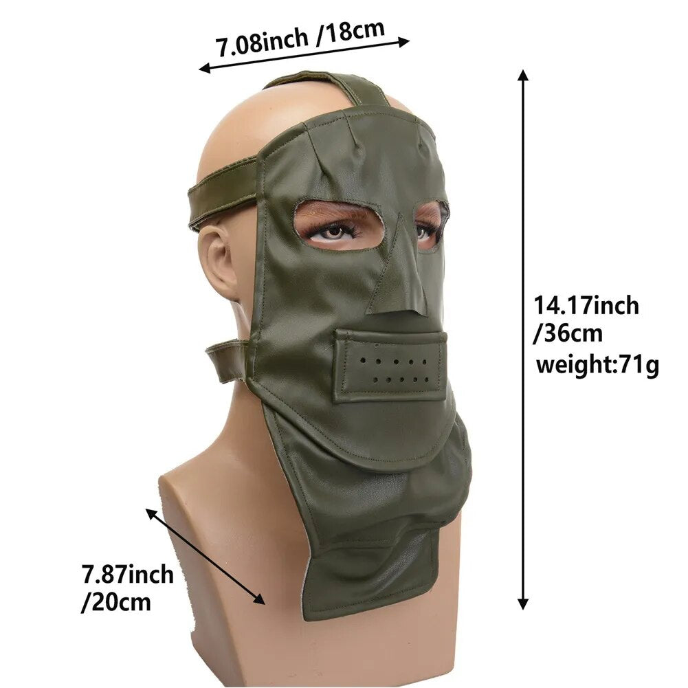 The Riddler latekso kaukė – tobulas Helovino ir cosplay kostiumas!
