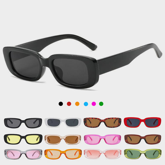 Vyriški ir moteriški mažo rėmelio retro stiliaus akiniai nuo saulės, madingi unisex saulės akiniai