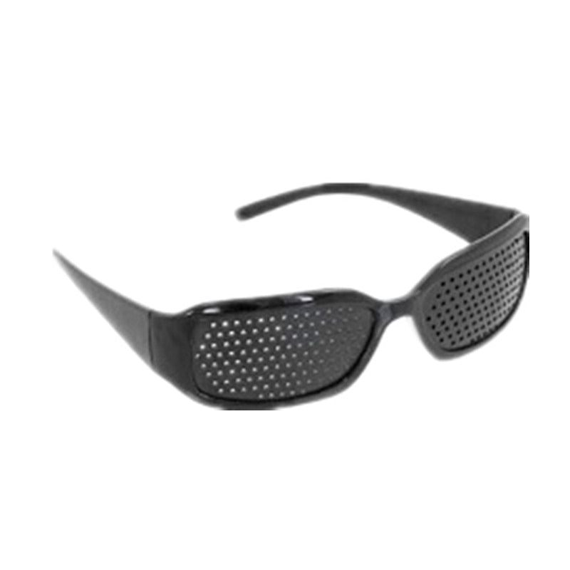 Akių treniruotės akiniai – pinhole stiliaus, unisex, lauko veiklai