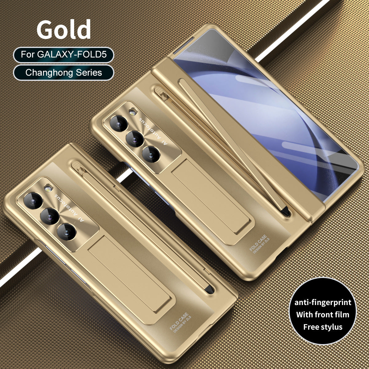 "Samsung Galaxy Z Fold" (z fold6, z fold5, z fold4  ) mobiliojo telefono dėklas su rašikliu